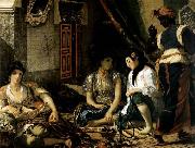 The Women of Algiers Eugene Delacroix